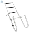 1 Set 3-STEP Boarding Ladder Stainless Steel Heavy-duty Dual-handle New. Price: $95.99.