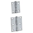 Perko 2-1/2" X Chrome Plated Zinc Butt Hinges Removable Pin New. Price: $40.26.