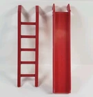 Lincoln Logs Red Ladder & Slide Replacement Piece Western Frontier Used. Price: $7.99.