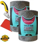 Sturdyshape Boat Trailer Bunk Carpet Kit 13FT Grey Marine Grade New. Price: $59.97.