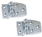 Perko 0988DP2CHR 1-1/2" X 2-3/4" Chrome Plated Bronze Offset Shortside Hinge (2) New. Price: $79.95.