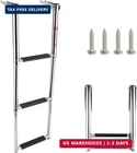 Amarine-made 3 Step Stainless Steel Telescoping Boat Ladder Swim New. Price: $87.48.
