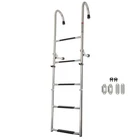 2 STEP+3 Stainless Steel Telescoping Folding Boat Ladder With Hand Railing New. Price: $83.65.