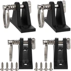 4-PACK Bimini Top Deck Hinge Marine Grade Nylon 90 Plastic Boat W/pin Ring New. Price: $18.95.