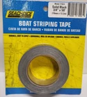 3/4" X 50' Self-adhesive Seachoice Boat Striping Tape Black 77923 New. Price: $9.99.