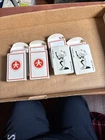 4 Decks Of Playing Cards, Bearing Headquarters Co., Headco Ind.,sealed New. Price: $6.99.