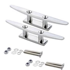 Thorn Boat 316 Stainless Steel Marine Dock Cleat Heavy-duty Flat Top Deck M... New. Price: $20.33.