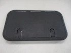 Th Marine 19" X 11" Hinged Hatch Door Black HDS-1119-1-DP Boat Used. Price: $109.95.