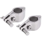 Heavy Dudy 316 Ss Bimini Top Hinged Jaw Slide W/boat Pin & Cam Clamp Pair 7/8... New. Price: $38.16.