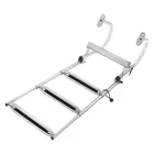 Lablt 1 Set 3-STEP Boarding Ladder Stainless Steel Heavy-duty Dual-handle New. Price: $97.28.