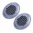 2X Stainless Steel 4" Round Louvered Vent Marine Boat Yacht Courtyard New. Price: $9.18.