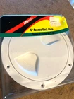 Jr Products 5" Access/deck Plate White 31025 New. Price: $23.35.