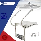 With Telescoping 2 Handr 3-STEP Stainless Steel Ship Ladder Platform Marine New. Price: $99.95.