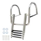 4 Step Stainless Steel Telescoping Boat Ladder With Pedal Hand Railing Us New. Price: $70.77.