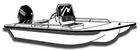 7.6OZ Boat Cover Triumph 1700 Skiff 2009-2010 New. Price: $464.07.