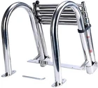 4 Steps Pontoon Boat Ladder Stainless Foldable Telescoping Rear Entry New. Price: $135.99.