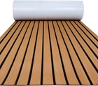 Focean Eva Foam Boat Flooring Faux Teak Marine Mat 94.5X15.7 Inch Brown Black New. Price: $34.95.