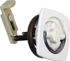 Perko 0932DP1WHT Non-locking Flush Latch W/cam Bar & Flexible Polymer Strike New. Price: $54.24.