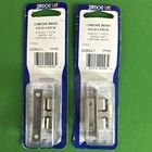Lot Of Packs = 4 Units, Sea Dog Chrome Brass Stud Catch New Part #222822-1. Price: $26.58.