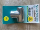 Suncor Stainless 3 Way Tee Rail 7/8 Diameter 90 Degree New. Price: $10.00.