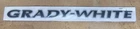 10-0898 Emblem Logo "grady White" Chrme/mag '15 180-285, (mia) New. Price: $182.99.
