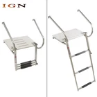 3 Step Abs Platform Dock Ladder Stainless With Telescoping Handrails Marine Boat New. Price: $108.26.