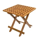 Whitecap 60030 Teak Grate Top Fold-away Table New. Price: $360.79.