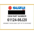 Suzuki Grommet,r/con 61124-98J20 Oem New. Price: $26.67.