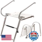 Mojiate 2-STEP Abs Telescoping Boat Ladder Stainless Steel Swim Platform New. Price: $166.93.