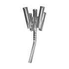 Taco Metals Marine Aluminum Olympic Rod Holder Cluster - Flush Mount, Silver, New. Price: $689.59.