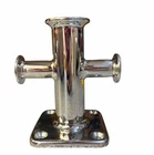 Polished Heavy Marine Cross Boat Bollard Stainless Steel Mooring Cleat New. Price: $52.00.
