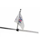 Sea-dog 327122-1 Rail Mount Flagpole Stainless Steel 17 New. Price: $36.50.