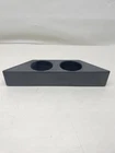 Lowe 2412858 Charcoal Woodgrain 17" X 3/8" 3" Cupholder Panel Boat New. Price: $47.96.
