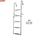 Unused Stainless Steel Folding Ladder Telescoping 400 Lb. Limit 2 STEP+3 New. Price: $78.27.