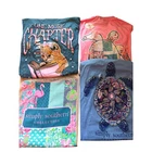 New Simply Southern Graphic T-shirt Bundle Set Of 4 Sea Turtle Kitten Large. Price: $65.00.