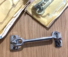 (2) Perko Marine Grade Steel Cabin Hook Latch And Eye Lock New Old Stock 3/4" Used. Price: $20.00.