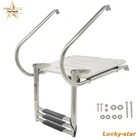 Usa 3-STEP Stainless Steel Ship Ladder With Platform Marine Telescoping New. Price: $108.28.