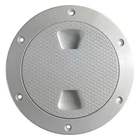 Beckson DP44W 6-1/8" O.d. X 4" I.d. White/diamond Abs Screw-out Deck Plate New. Price: $29.37.