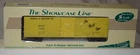S-helper 00353 Steel Rebuilt Boxcar Xm Muncie & Western Ball Lines Gauge New. Price: $24.99.