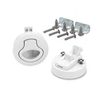 Searoam Slam Latch 2'' Flush Pull White Plastic Handle Inch, New. Price: $24.04.