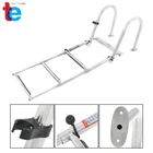 Boat Ladder 3 Step Stainless Folding Rear Entry Pontoon New Heavy Duty. Price: $90.13.