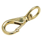 Seachoice #2 Size 3-3/4 Inch Cast Brass Swivel Eye Snap For Boats New. Price: $16.35.