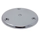 Taco Marine 3-1/2" Round Aluminum Pad Mill Finish F32-4335AEY New. Price: $16.95.