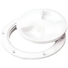 Sea-dog 337150-1 Injected Molded Abs Screw Out Deck Plate White 5" New. Price: $22.82.