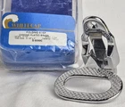 Whitecap Chrome Plated Brass Folding Step 3 1/4" X 2" S-5099C New. Price: $16.50.