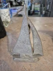 Vintage Solid Brass Sailboat Yacht Door Knocker 1970S Penco Industries. Price: $20.00.