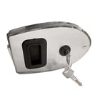 Southco Sliding Action Latch Weatherproof Lock Oval Stainless Steel MF-02-310-24 New. Price: $184.99.