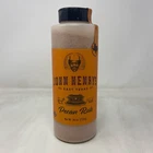 John Henry Texas Size Pecan Rub 26OZ Orange Label New. Price: $14.96.