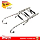 2 STEP+3 Stainless Steel Folding Ladder Telescoping 400 Lb. Limit New. Price: $77.05.