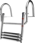 3 Steps Boat Stainless Steel Rear Entry Inboard Over Platform New. Price: $89.99.